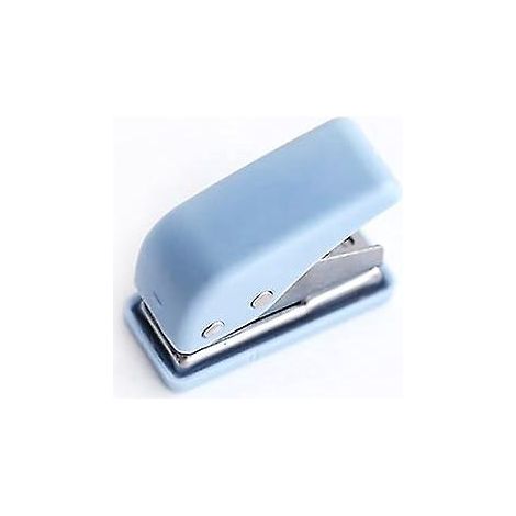 mini Perforatrice Bleue  1 Trou, Faible Force, Perforatrice  Papier, Trous De 1/4 Po, Capacit De 12 Feuilles, Mtal (1/5)