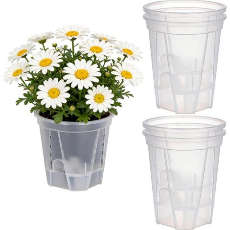 Selbstbewässerungstopf 5 Stück moderner Blumentopf für