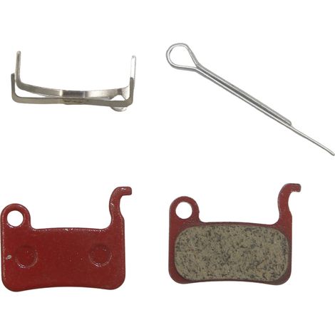 Plaquettes de frein/plaquettes de frein à disque pour scooters Kukirin/M365/Kugoo/Niu - Plaquettes de frein rouges ZT3