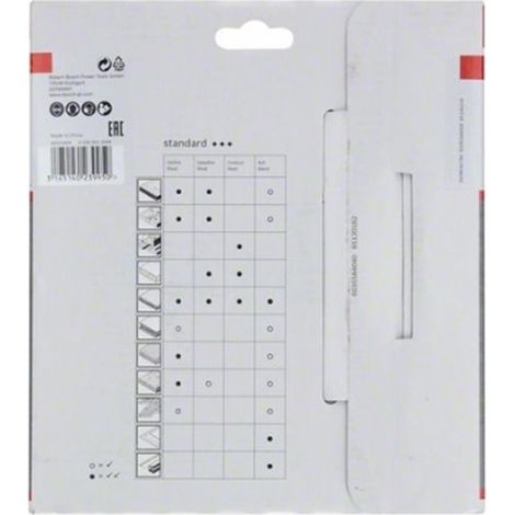 BOSCH DISCO SIERRA SPEEDLINE FOR WOOD 160 X 2.4 X 16D: 12FZ/WZ