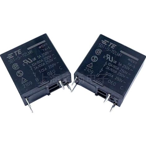 New and original TE/Tyco SDT-S-112DMR 12V DC 10A electromagnetic relay