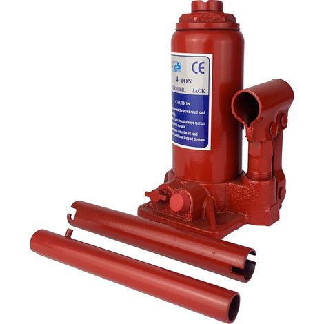 Cric auto crick sollevatore idraulico martinetto a bottiglia 4000 kg 4 T TON (1/5)