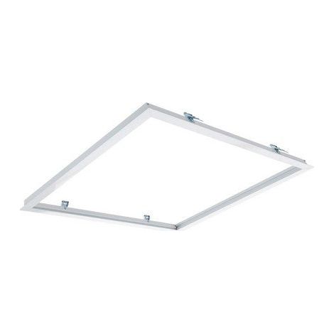Cadre Encastré pour Panneaux LED 30x30 cm Blanc (1/4)