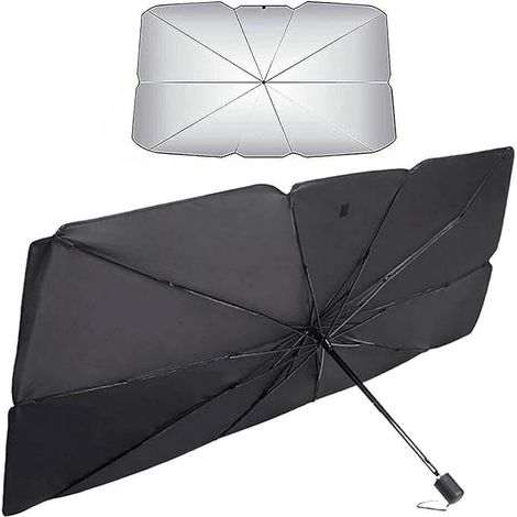 Pare-soleil pliable pour fenêtre avant de voiture, adorable S