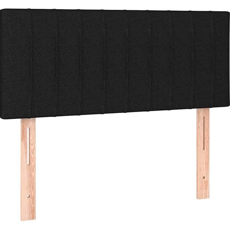 Maison Exclusive - Testiera Nera 90x5x78/88 cm in Tessuto