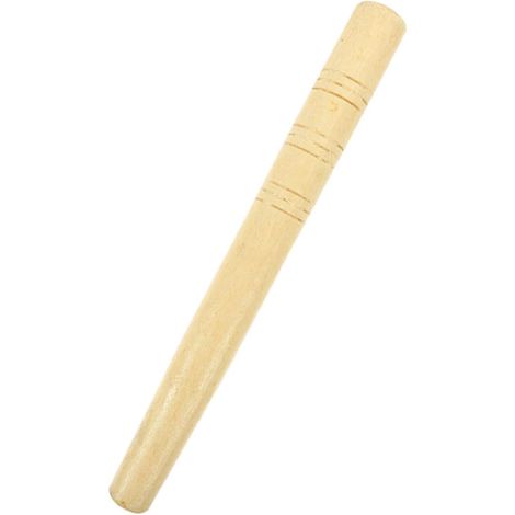 Manche en Bois Rond pour Outil Agricole Prise Confortable et Design Ergonomique, pour Remplacement de Manche à Balai Cuisine ou Travaux de Champ (1/5)