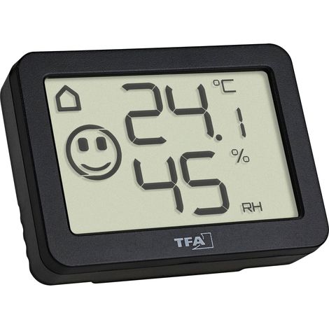 TFA Dostmann Thermo-hygromètre noir 30.5055.01 X512272 (1/5)