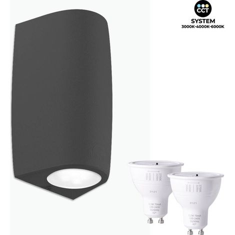 Aplique De Pared LED Up & Down FUMAGALLI MARTA GU10 2x3,5W -