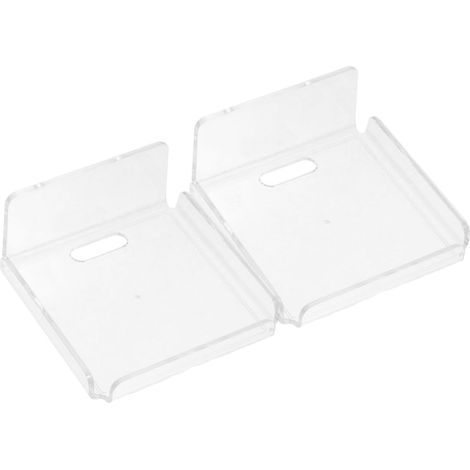 Robuste 2-teilige Kamerahalterung ohne transparente Wandmontage, kein Bohren erforderlich, schwebendes Design, kompatibel mit verschiedenen Modellen (1/5)