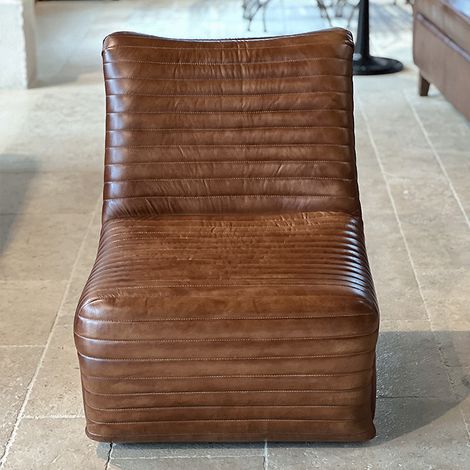 Fauteuil cuir Milano 59x84x71cm (1/5)