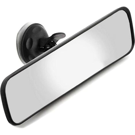 Rückspiegel, Universal-Auto-LKW-Innenspiegel mit Saugnapf, 220 x 65 mm (1/5)