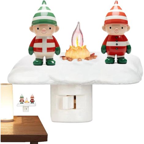 Veilleuse de feu de camp du Père Noël (1/5)