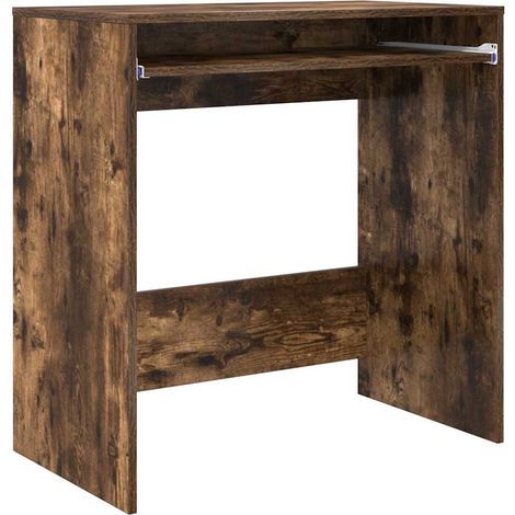 Maison Exclusive - Schreibtisch Geräucherte Eiche 77,5 x 43 x 79