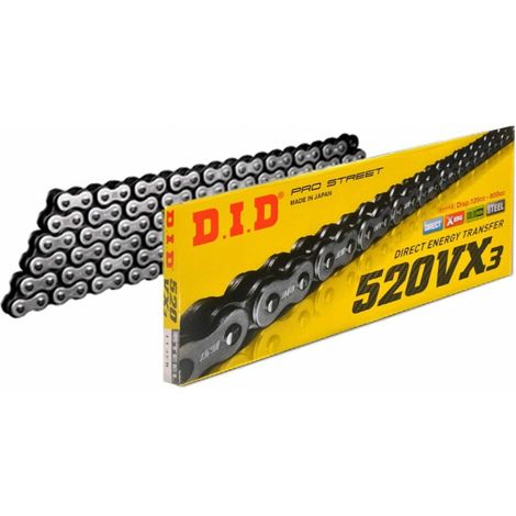 Catena DID 520 VX3 con O-ring - 116 maglie (1/4)