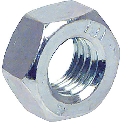Ecrou hexagonal, galvanisé (1/2)