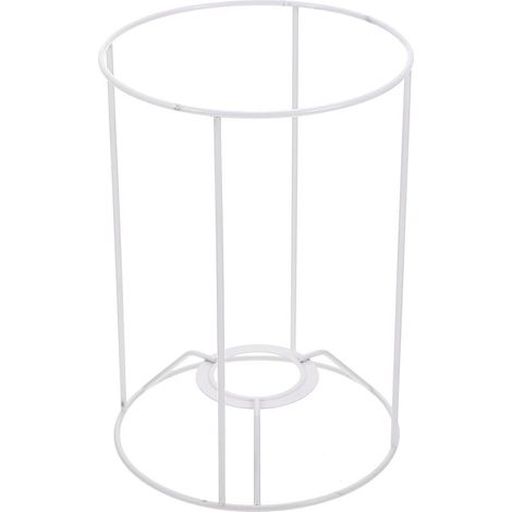 Telaio in metallo per paralume fai da te, supporto conico per paralume e sospensione, struttura robusta per lampada da tavolo, lampadario e plafoniera. (1/5)