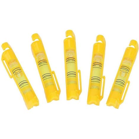 Mini-Taschenwasserwaage mit hoher Präzision, mit geformtem Haken, für Dachrinnen und Mauerwerk