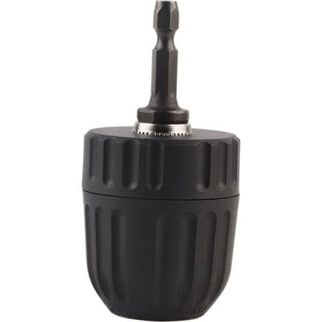 Mandrin de perçage sans clé 3/824UNF 0,810 mm avec adaptateur de tige hexagonale 1/4'' (1/5)