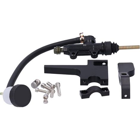 Motorcycle Thumb Brake Lever Rear Master Cylinder Kit (1/5)