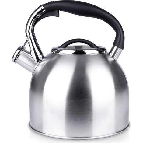 Bollitore a fischio, acciaio, argento, 2 l (1/5)