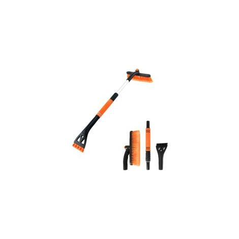 Grattoir à Glace et Brosse à Neige pour Voiture (2 en 1) Facile à Assembler, Degivreure Vitre pour Pare Brise de Hiver, Pelle à Glace et Neige Détachable Adapté aux Camions et SUV (1/5)
