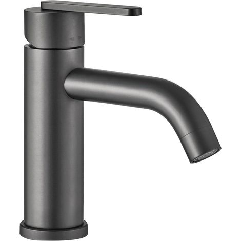 RUBINETTO DA LAVABO REA ONTARIO JS-11801GG LOW TITANIUM (1/5)
