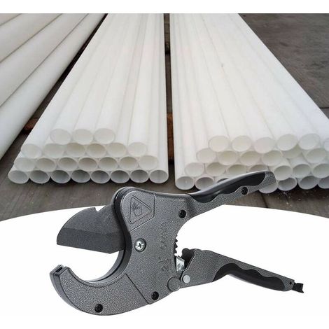 Robuster PVC-Rohrschneider, Schneidwerkzeug mit Griffverriegelung, Rohrschneider für 20–63 mm PE-PPR-Rohre