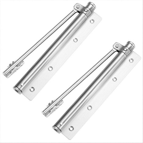 Verstellbarer Türschließer aus Aluminiumlegierung, automatische Feder, Soft-Close-Mechanismus, robuste, feuerfeste Beschläge (1/5)