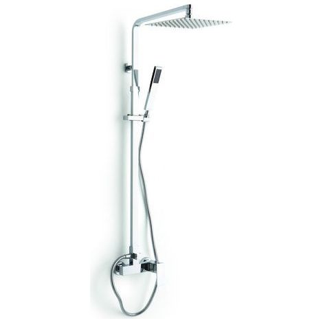 Colonna Doccia Meccanica Tamanaco Serie Quadro NETTUNO Soffione 25X25 Cromo - CD700171NE (1/2)