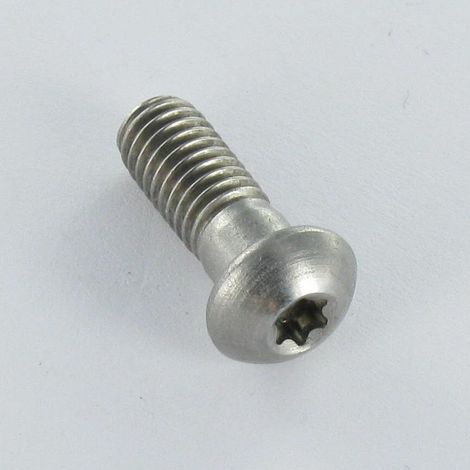Vis métaux Tête cylindrique bombée TCB Inox A2 M6X16 Diamètre de tête: 10.3 TORX T20-10 pièces (1/3)