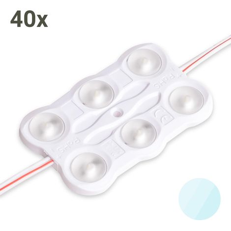 LED Modul 6500K 3W 160° 12V IP67 (40 Stück VPE)