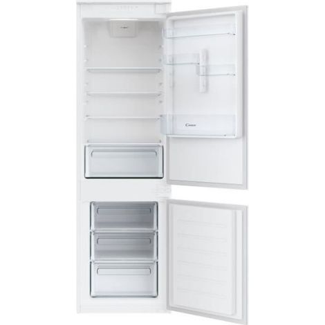 CBL3518E-Refrigerateur int combine Candy 263L ClE Blanc