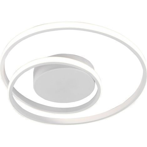 Plafonnier LED intégré ZIBAL blanc 22W 39cm 3000K RL (1/5)