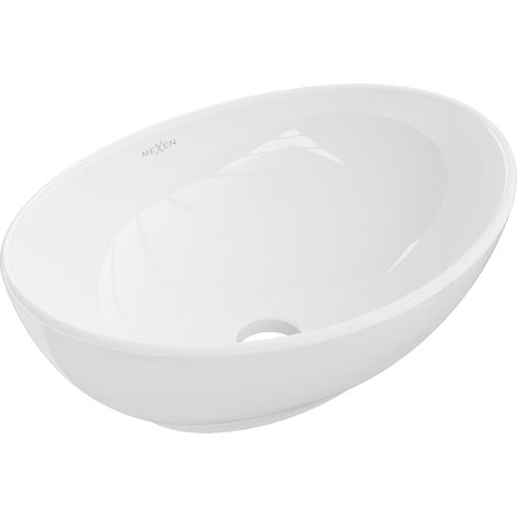 Mexen Elza Aufsatzwaschbecken 40 x 33, cm Weiß - 21014000 (1/5)
