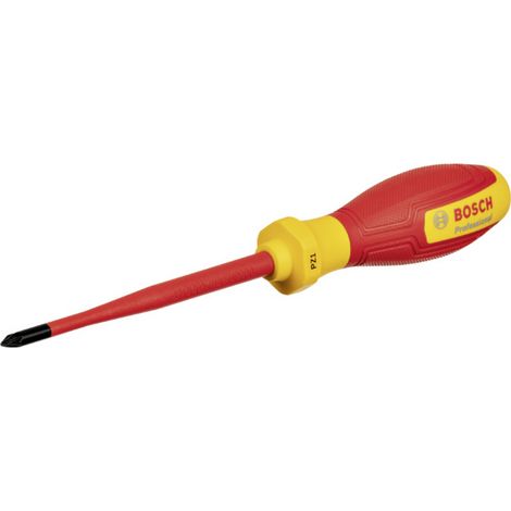 Bosch Professional PZ1x100 Isolierter Schra screwdriver rot 100 mm