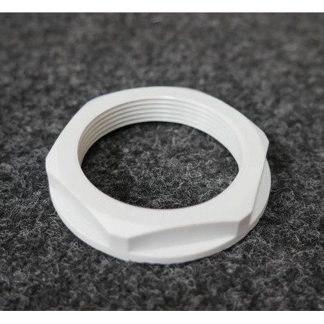 Ecrou hexagonal plastique gris ISO40 pour presse étoupe IP55 LEGRAND