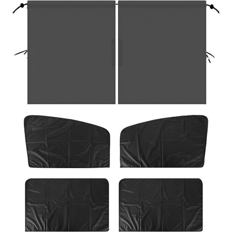 Voilage Intimité Auto - Pare - Soleil pour Fenêtres Latérales de Camions - (1/5)