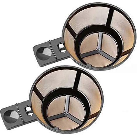 Filtre à café réutilisable compatible avec les cafetières à double flux modèles 49980A, 49980Z, 47650 et 49933. (1/5)