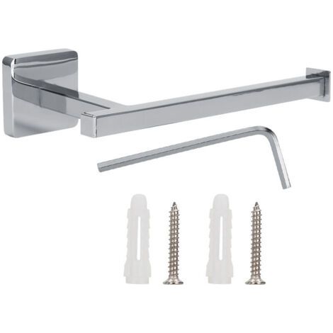 VURAHOME - Porte-rouleau de papier toilette mural, support de rangement pour papier de salle de bain.. (1/5)