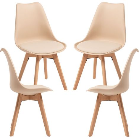 Packs Sillas Comedor - Pack 4 Sillas Synk Basic - Arena