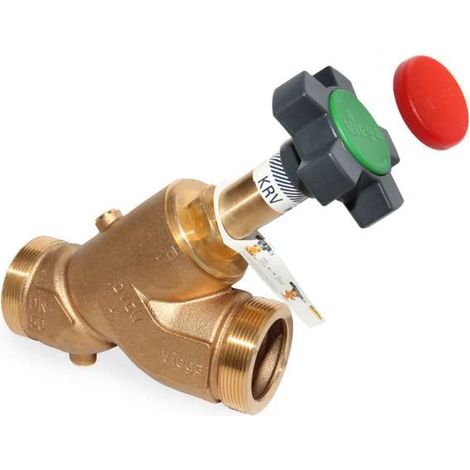 Viega Easytop KRV Ventil 2238.1 in 2 3/8" AG Rotguss 457327
