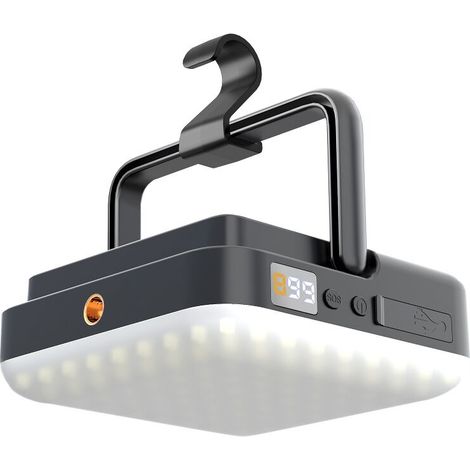 Lampe torche LED rechargeable de 2000 lumens (jusqu'à 65 heures d'autonomie), 5 modes d'éclairage, étanche IPX5 pour le camping (1/5)