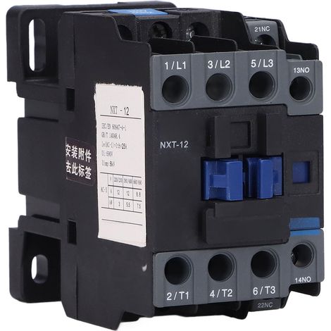Wechselstromschütz 380 V 50 Hz 12 A NXT-12, DIN-Schienenmontage, für Haushalts- und Industrieanwendungen (1/5)