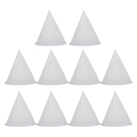 Lot de 10 filtres à miel pour apiculture, sacs en maille pour outils d'extraction du miel
