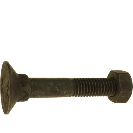 Reidl DIN 605 Senkschraube M 10 x 50, hoher Vierkantsatz, 4.6 blank (1/3)
