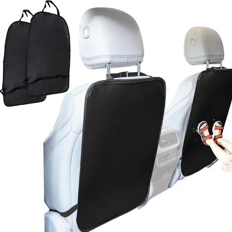 2 Piece Car Rear Seat Protectors Waterproof Oxford Cloth Cover for Children (1/5)