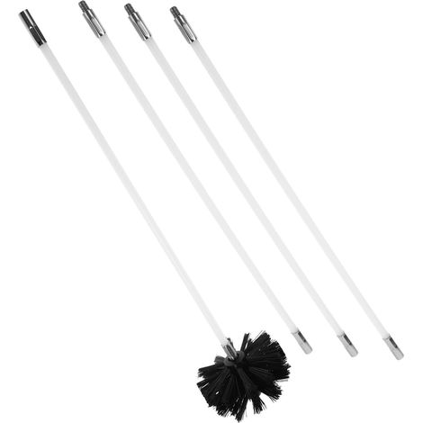 Brosse en nylon pour le nettoyage des conduits de cheminée et sécheuse (1/5)