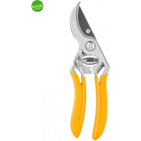 Forbici Pota Rami Professionale INGCO In Alluminio Lama Acciaio Inox Max Ø12 mm – rif. HPS0109 (1/3)