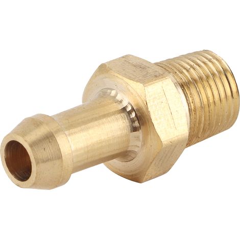 Vergoldeter Messing-Turbolader-Ladedruckschlauchanschluss 1/8 Zoll 27 NPT (1/5)