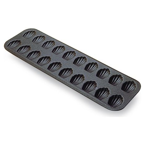 GOBEL - Plaque 20 madeleinettes - anti adhérente - 395 x 125 x 13 mm